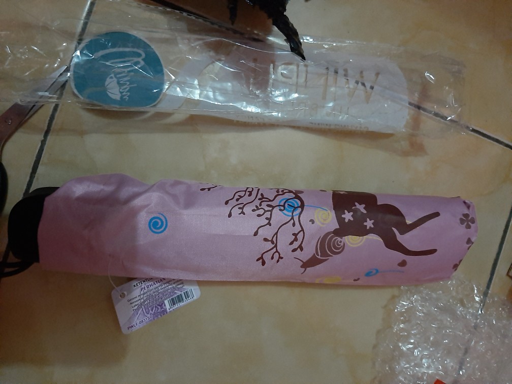 Winpu Payung Lipat Karakter Mini Karakter Summer Deer