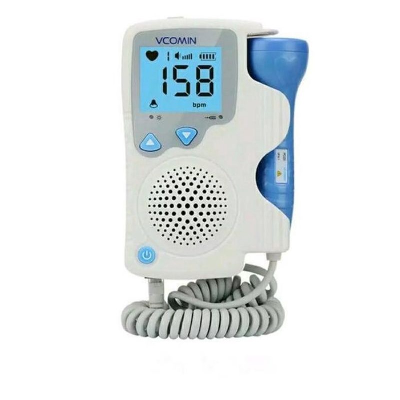 Fetal dopler original vcomin  alat ukur detak denyut jantung janin fetal doppler