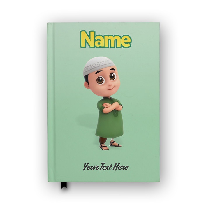 

Buku Catatan Jurnal Nussa Hardcover Custom Nama Agenda Diary Notebook Jurnal