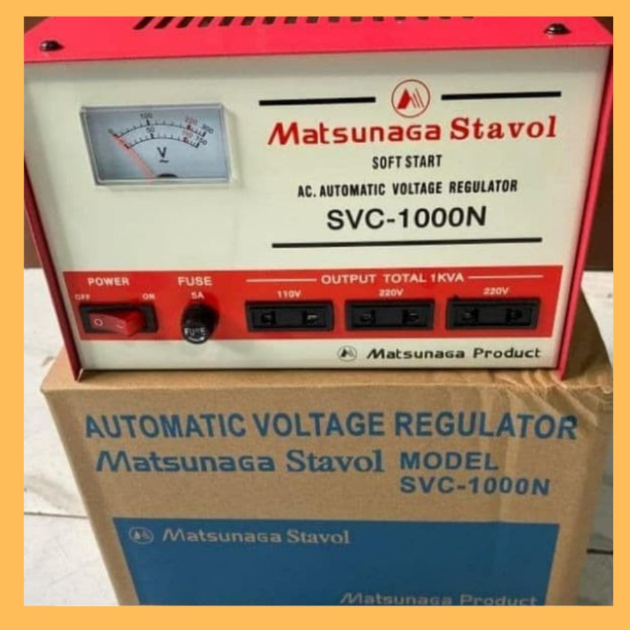 Stavolt Stabilizer 1000 Watt MATSUNAGA