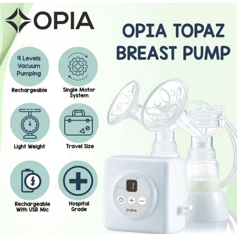 Opia Topaz Electric Breast Pump – Breastpump Pompa Asi Elektrik