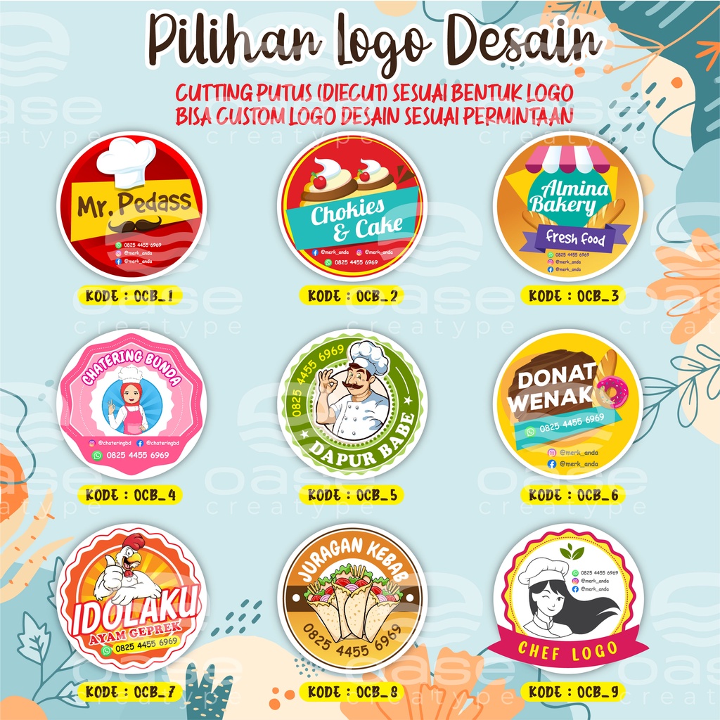 

Cetak Stiker Label Gambar Custom Merek Makanan Minuman Toples Botol Kemasan Anti Air Harga Murah Kualitas Terbaik