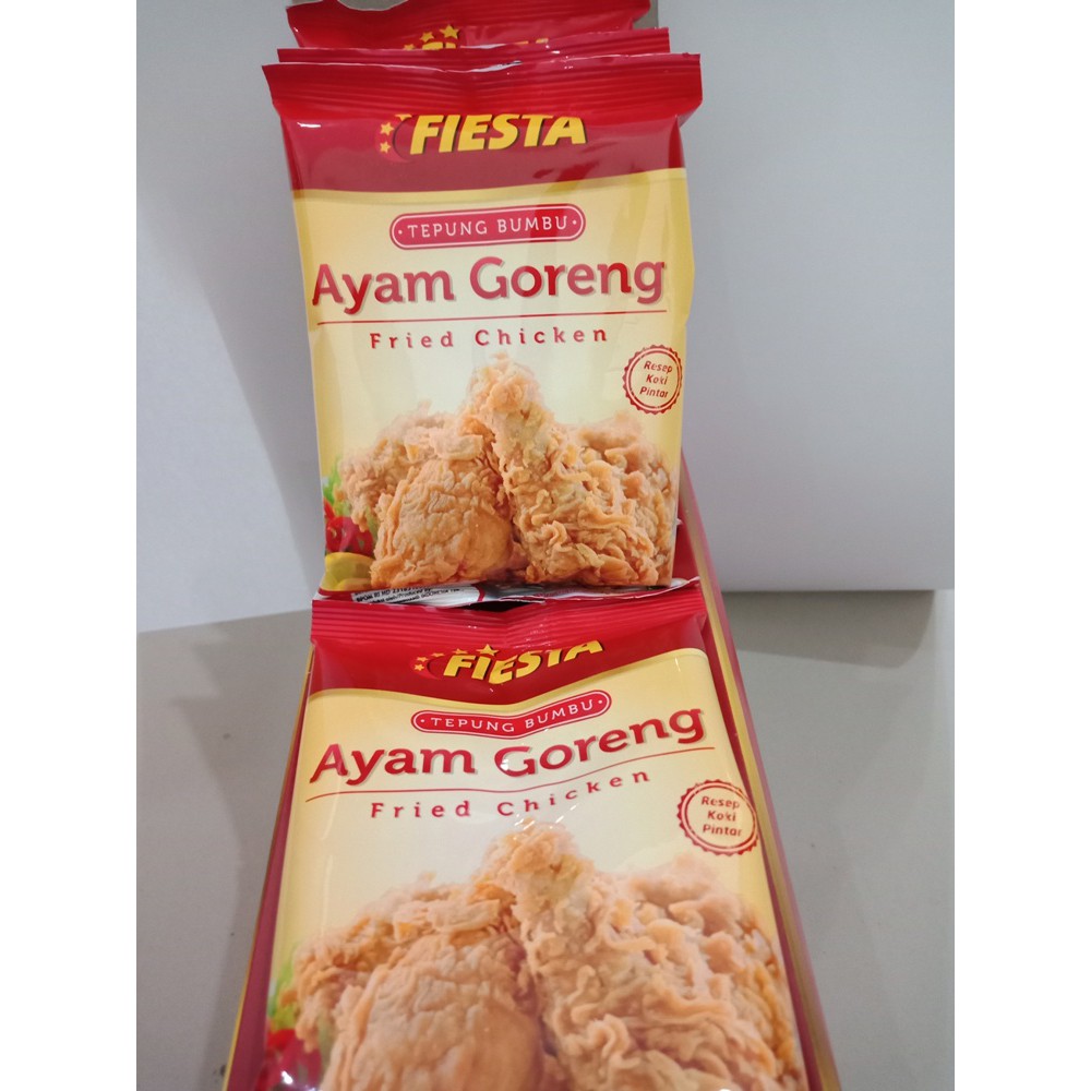 

Fiesta Tepung Bumbu Ayam Goreng 80 Gr