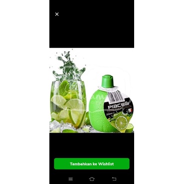 

Piacelli piaceli lime citrigreen consetrate 200 ml