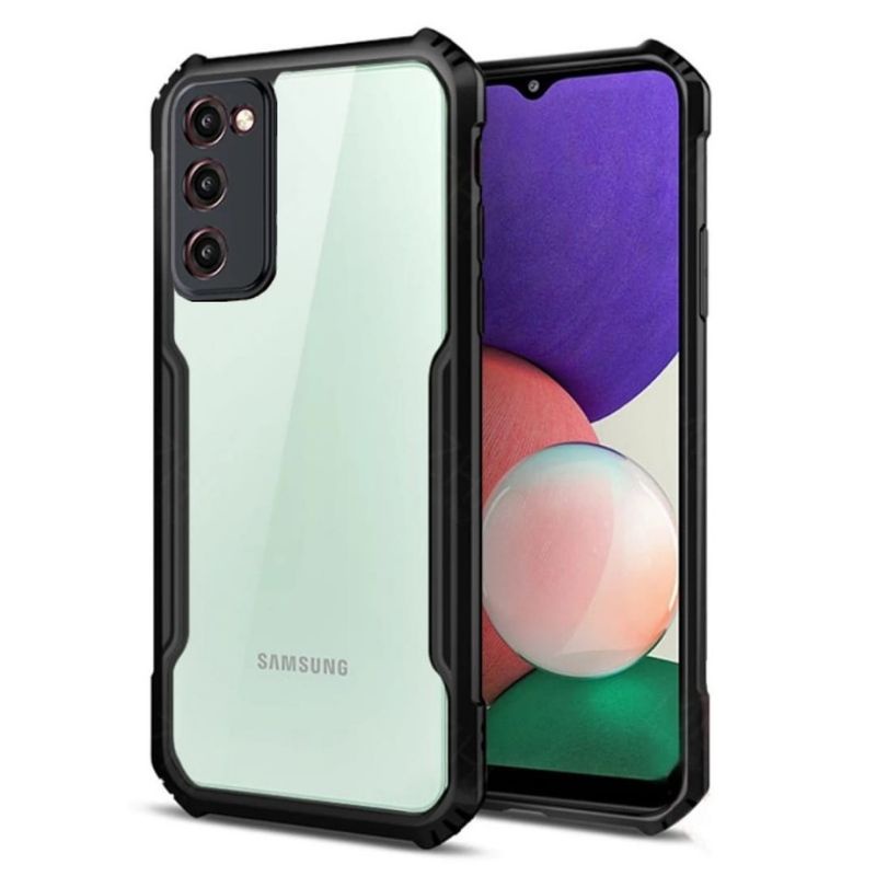 PROMO Case SAMSUNG A03S HardCase Shockproof Transparan Casing