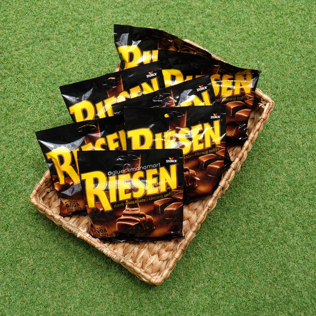 

STORCK Riesen Dark Chocolate - Chewy Toffee 150gr