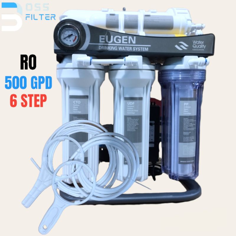 MESIN RO 500 GPD EUGEN / REVERSE OSMOSIS 500 GPD EUGEN 6 STEP