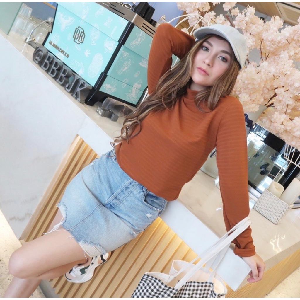 GFS TRYA TURTLE HIGHNECK LONGSLEEVE