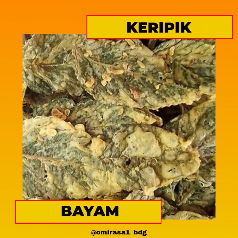 

Keripik Bayam Original oleh-oleh Bandung OMIRASA 1