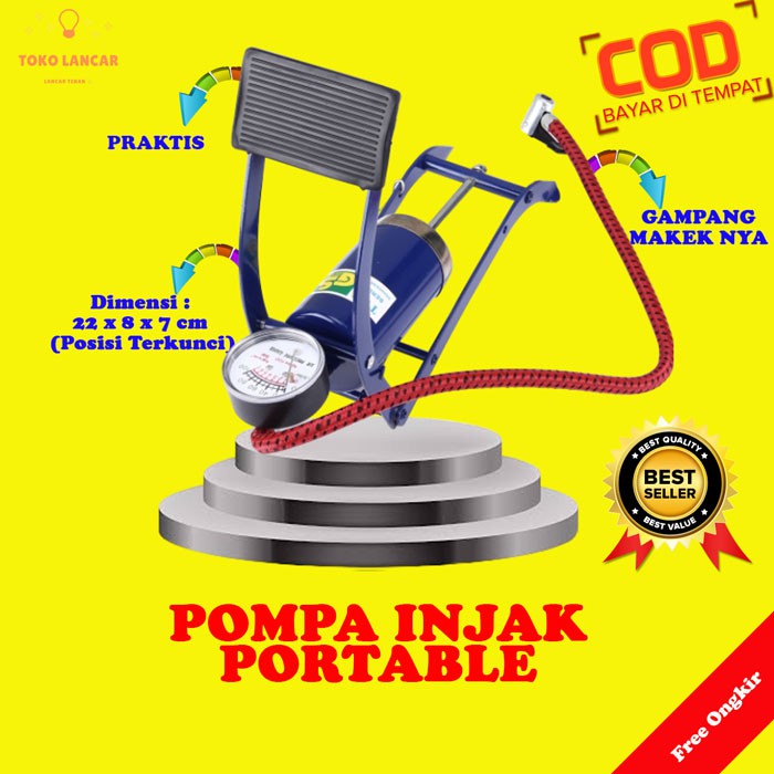 Pompa Sepeda Pompa Angin Pompa Sepeda Portable Pompa Motor Pompa Sepeda Pompa Angin Pompa Sepeda Portable Pompa Motor