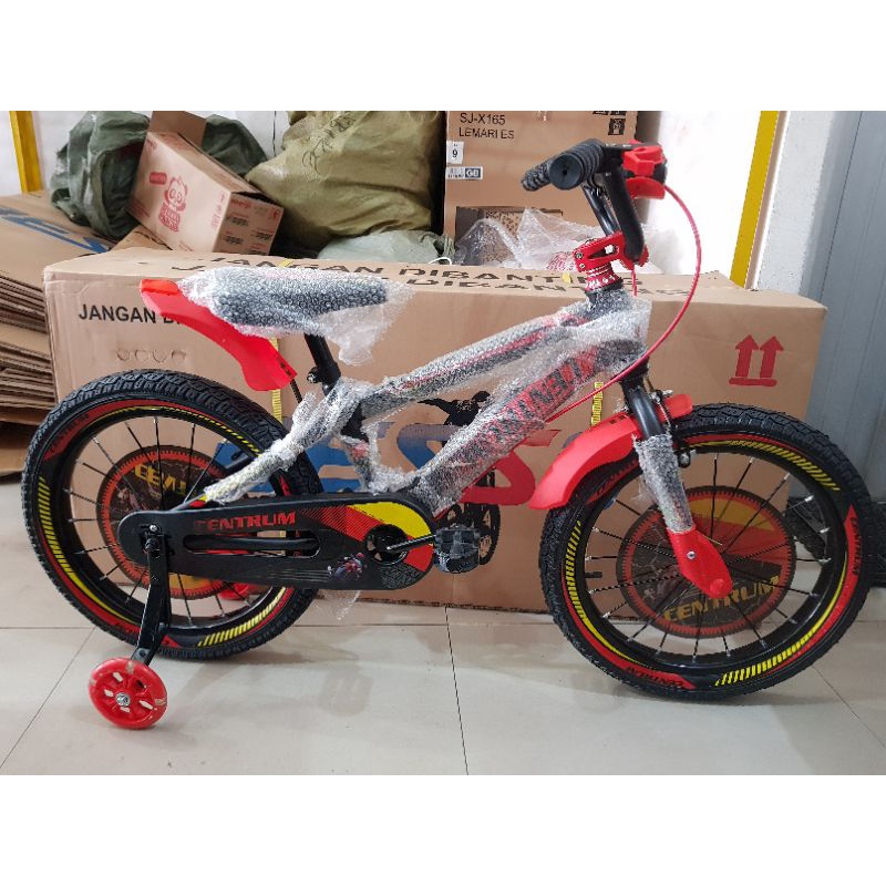 Sepeda Anak Sepeda BMX 18 inch CENTRUM ( BAN JUMBO ) ( Warna Merah )