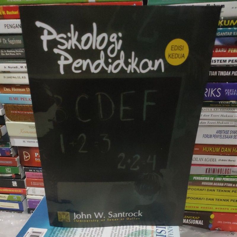

psikologi pendidikan by John W Santrok