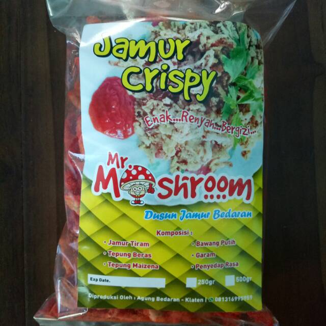 

Jamur crispy balado 250gr Mr. Mushroom