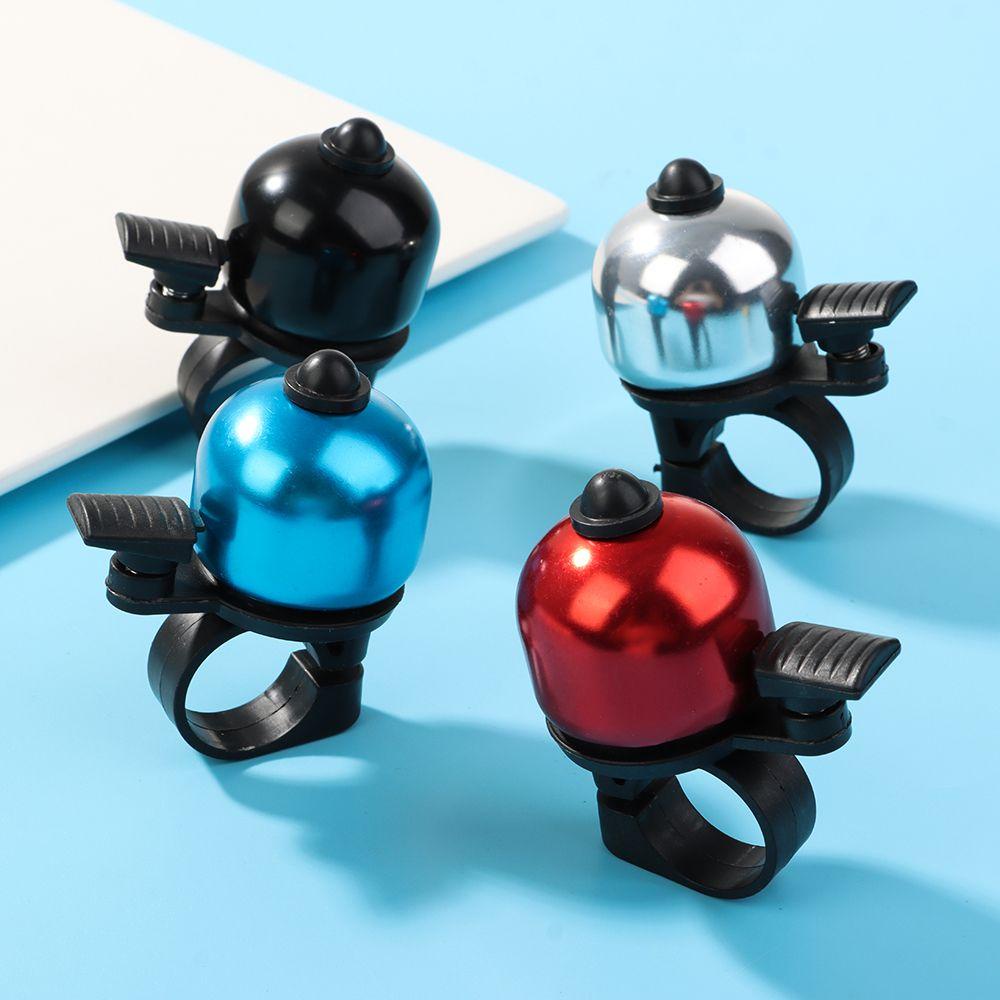 R-FLOWER Bel Sepeda Dual-Ring Sepeda Gunung Sepeda Warna-Warni Tahan Lama Stang Aksesoris Speaker Nyaring