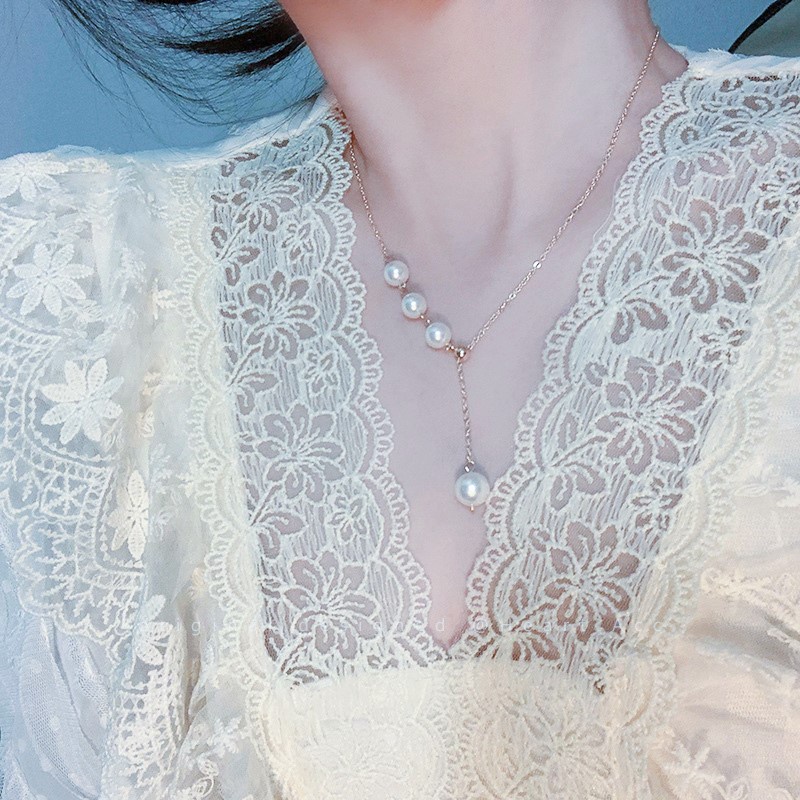 Kalung Mutiara Gaya Korea Untuk Wanita