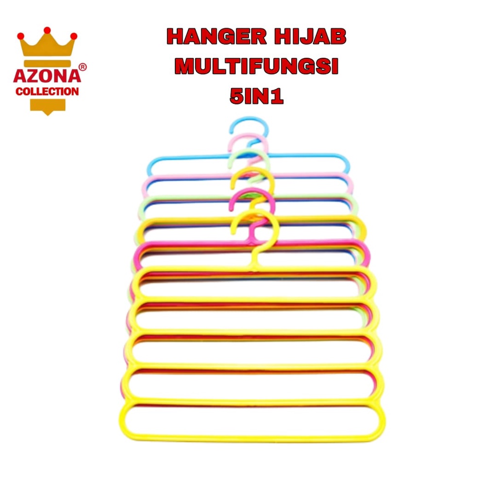 Dtree . Hanger jilbab / gantungan  kerudung 5in1multifungsi