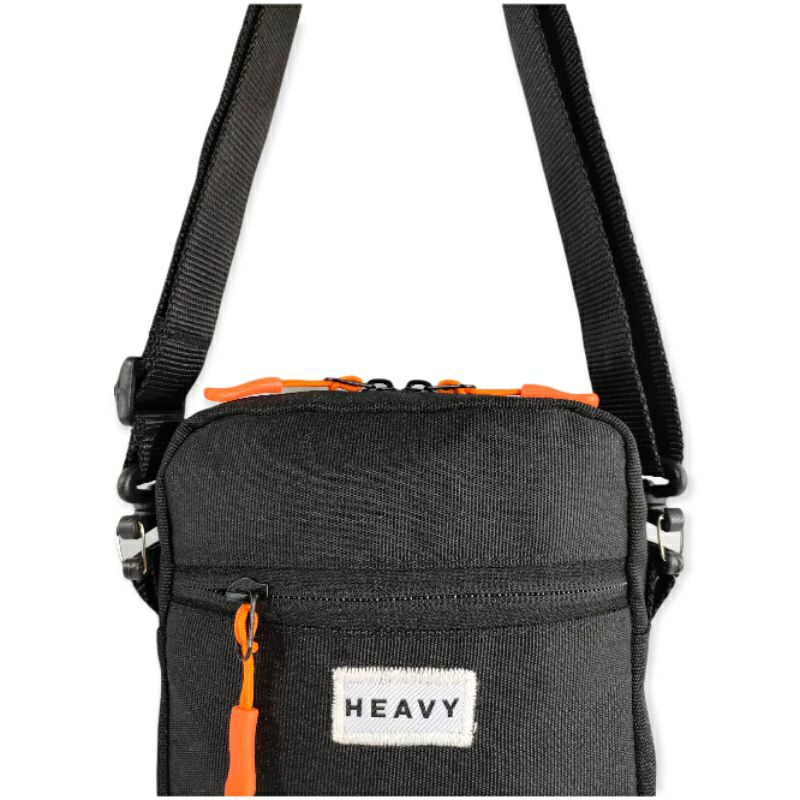 Heavy Nykew Black Slingbag Casual | Bodybags Heavy | Cross body bag