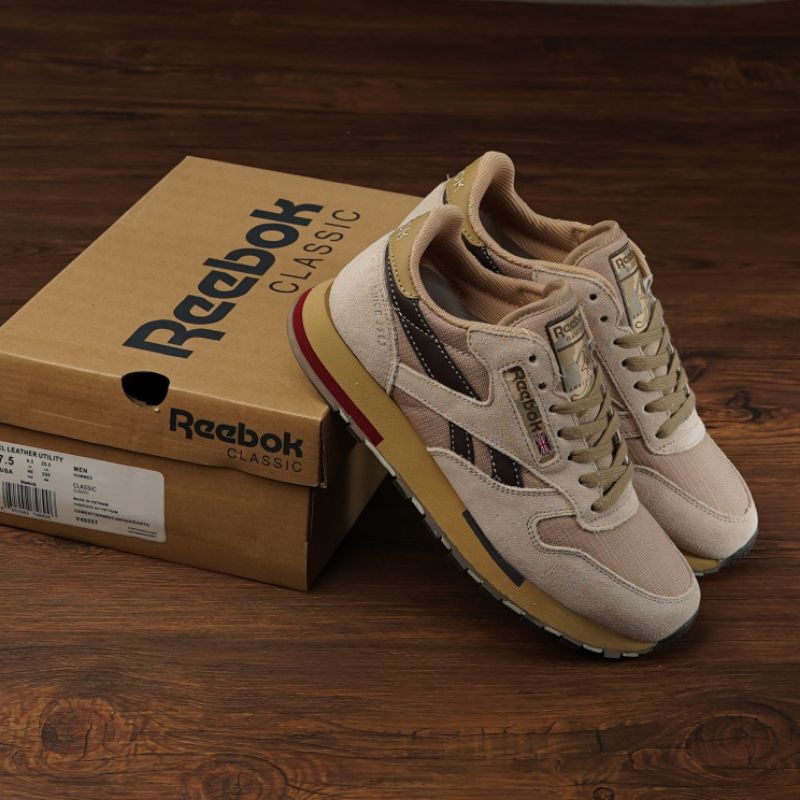 REEBOK LEATHER UTILITY BROWN