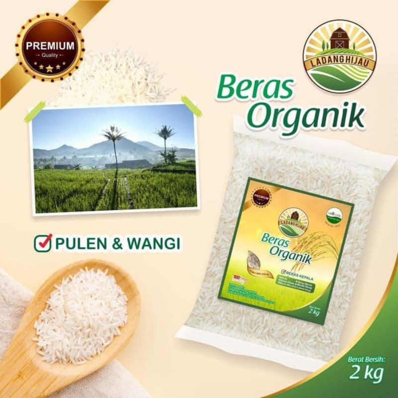 Ladang Hijau Beras Organik 2kg