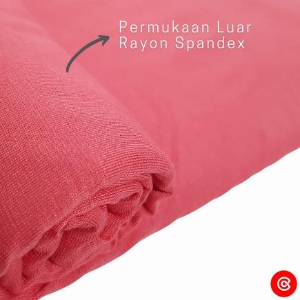 ✴ Kain Rayon Spandex Stretch Bahan Kaos Kiloan Warna Seri 2 per Setengah Kg ☈