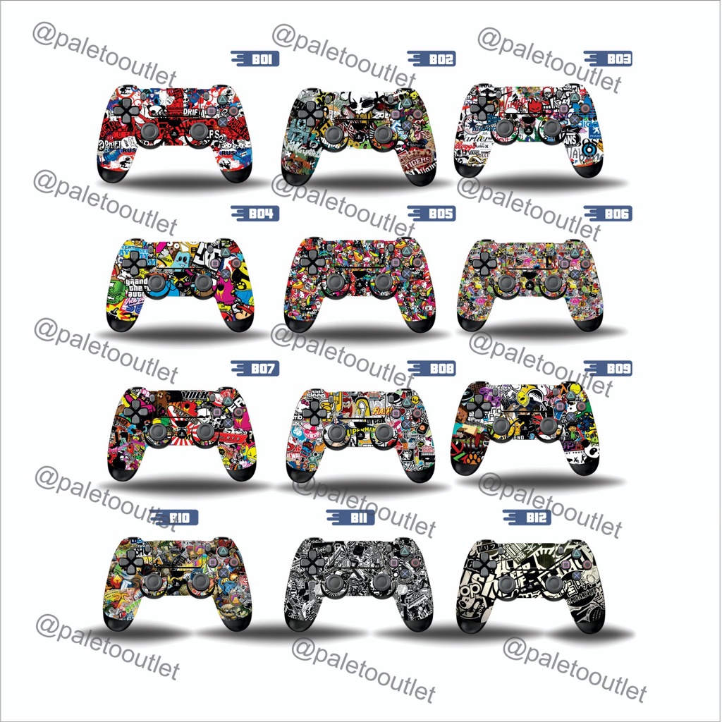 stiker stik ps4 garskin stik ps4 satuan