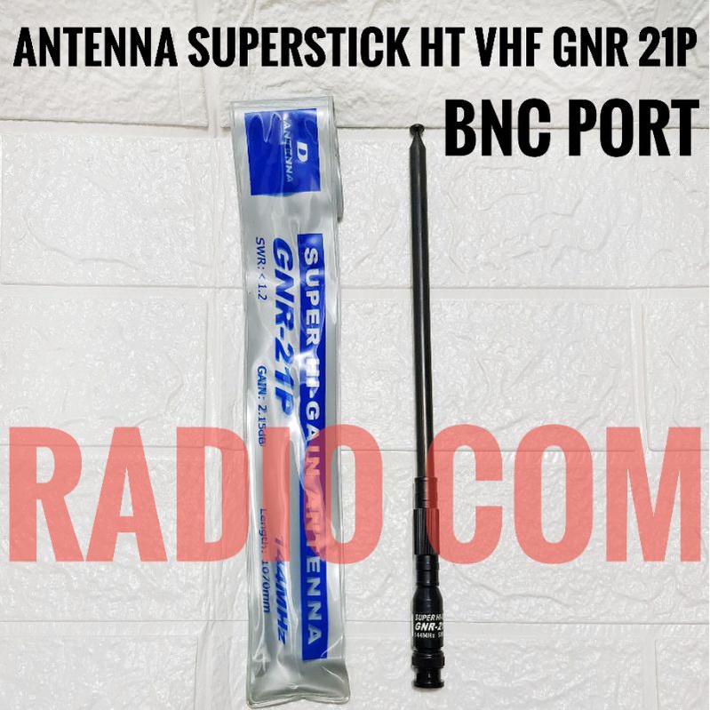 ANTENA SUPERSTICK HT ICOM V80 DJ195 DJ196 V86 V85 ANTENA TARIK TEKUK HT ICOM V80 V8 V86 GNR 21P BNC