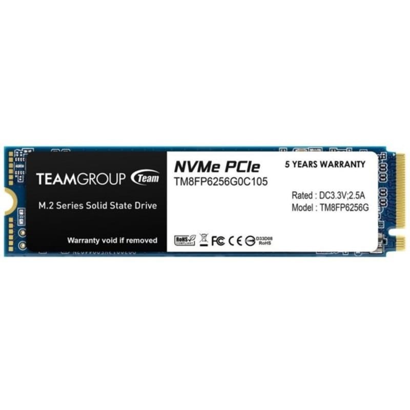 Team Group MP33 SSD 512GB NVME M.2 2280 PCIe Gen 3x4