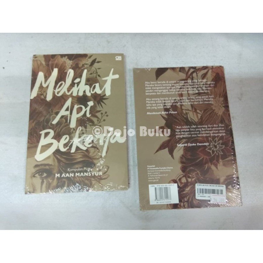 Melihat Api Bekerja ( HC ) by M. Aan Mansyur