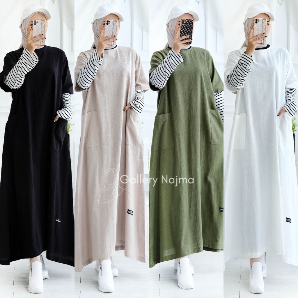 Hijab Sister's | Anneth Midi Dress