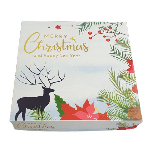 

Dus kue natal 25x25x5 cm - HARGA UNTUK 2 PCS