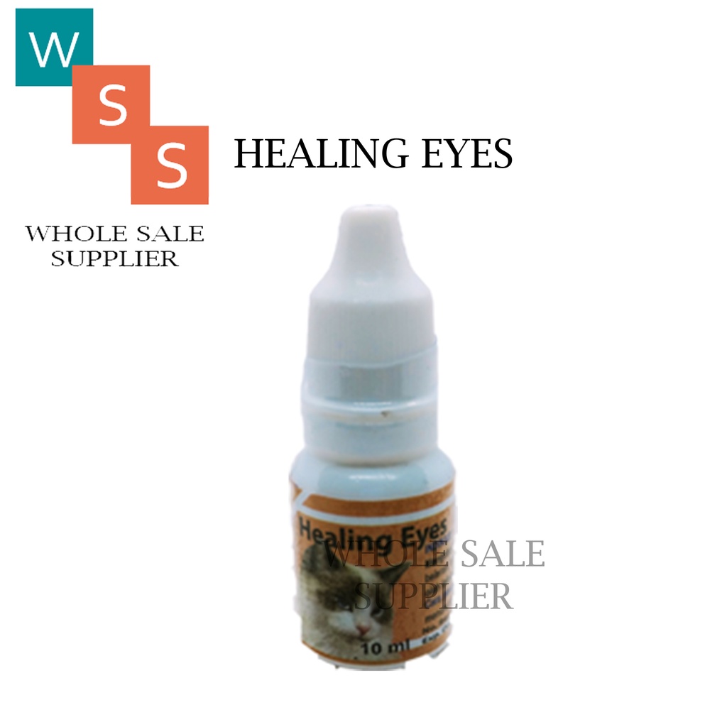 Healing eyes 10 ml - obat tetes mata untuk kucing &amp; anjing