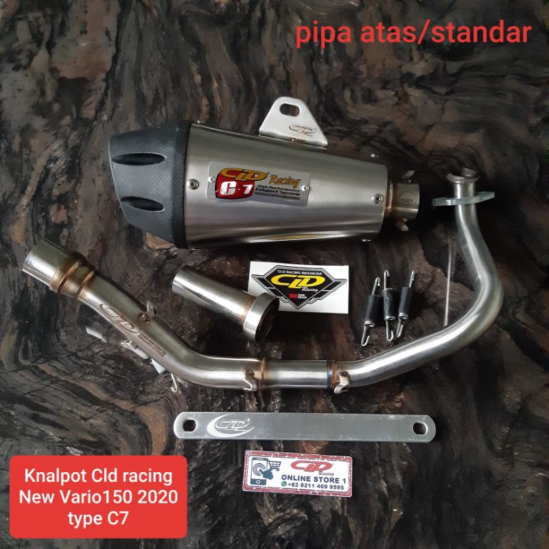 Knalpot Cld Racing New Vario150 type C7