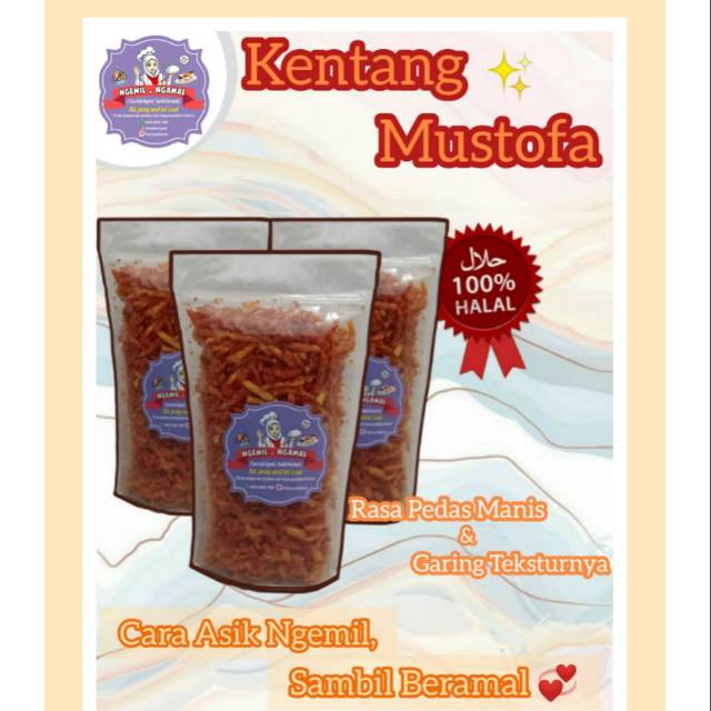 

Kentang garing mustofa ( 5% dri pembelian akan diaamalkan u/ pendidikan Al-Qur'an)