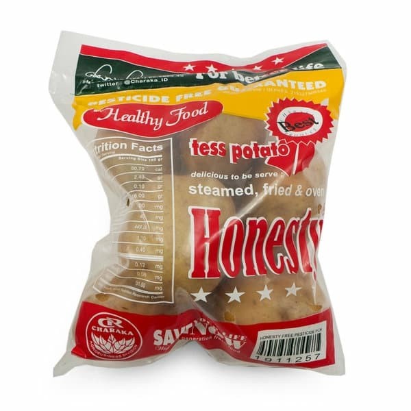 

Kentang Charaka Honesty Tess Potato Fresh 1.2 kg