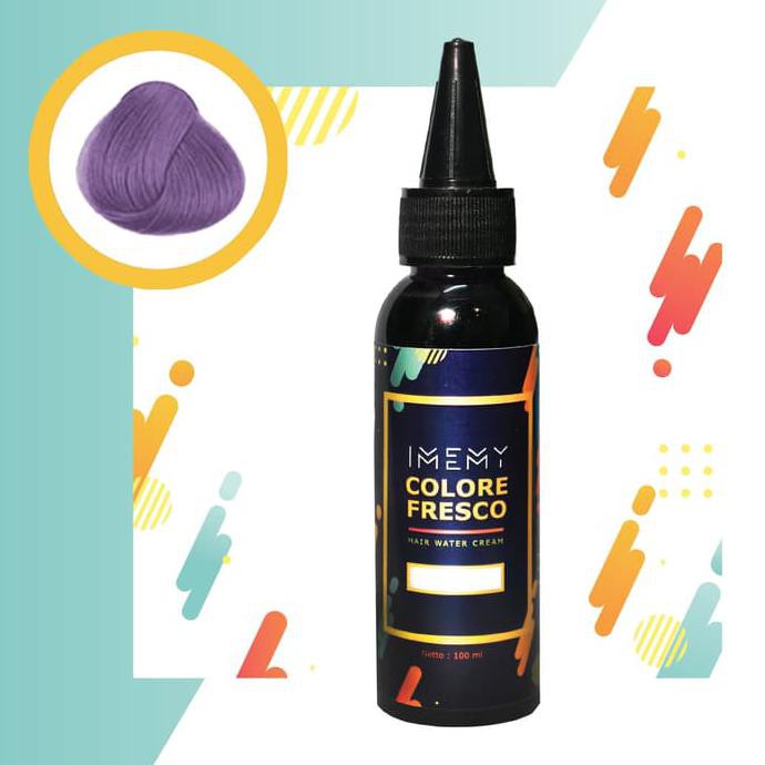 COLORE FRESCO - BUBBLE GUM color cream cat pewarna rambut ungu pastel