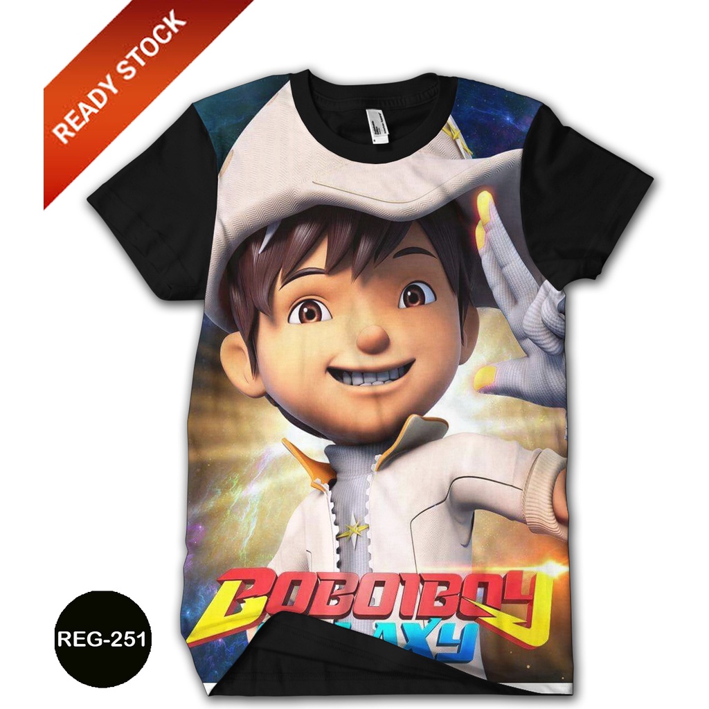 KAOS BOBOIBOY BAJU BOBOIBOY DEWASA SERIAL TV FAVORITE ANAK #REG-251