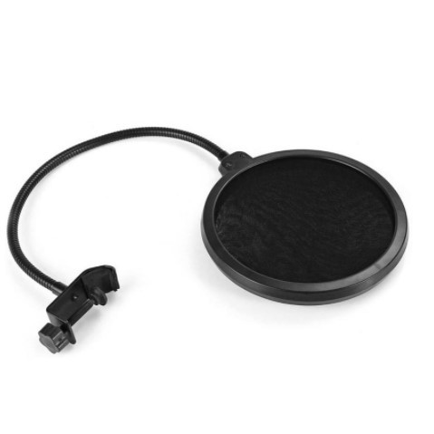 [MUSIC] -  TaffSTUDIO Pop Shield Filter Mikrofon Dual Layer BOP - MPF-6 - Black