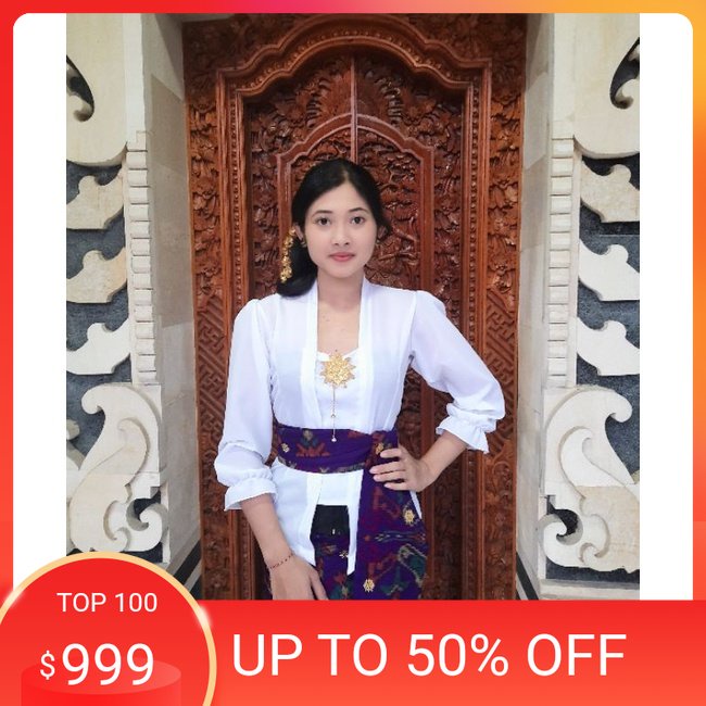 Promo % kebaya Bali kebaya jadi kebaya polos model terbaru