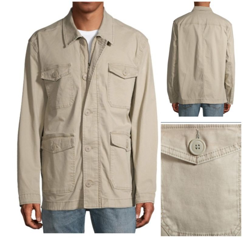 JAKET PARKA GEORGE ORIGINAL/JAKET ORIGINAL EXPORT PRIA TERLARIS