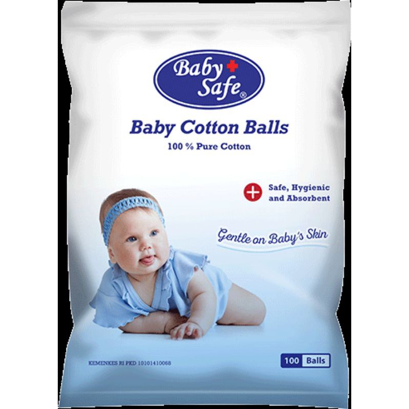 Kapas Bulat Bola Baby Safe Cotton Balls kapas bayi CB050