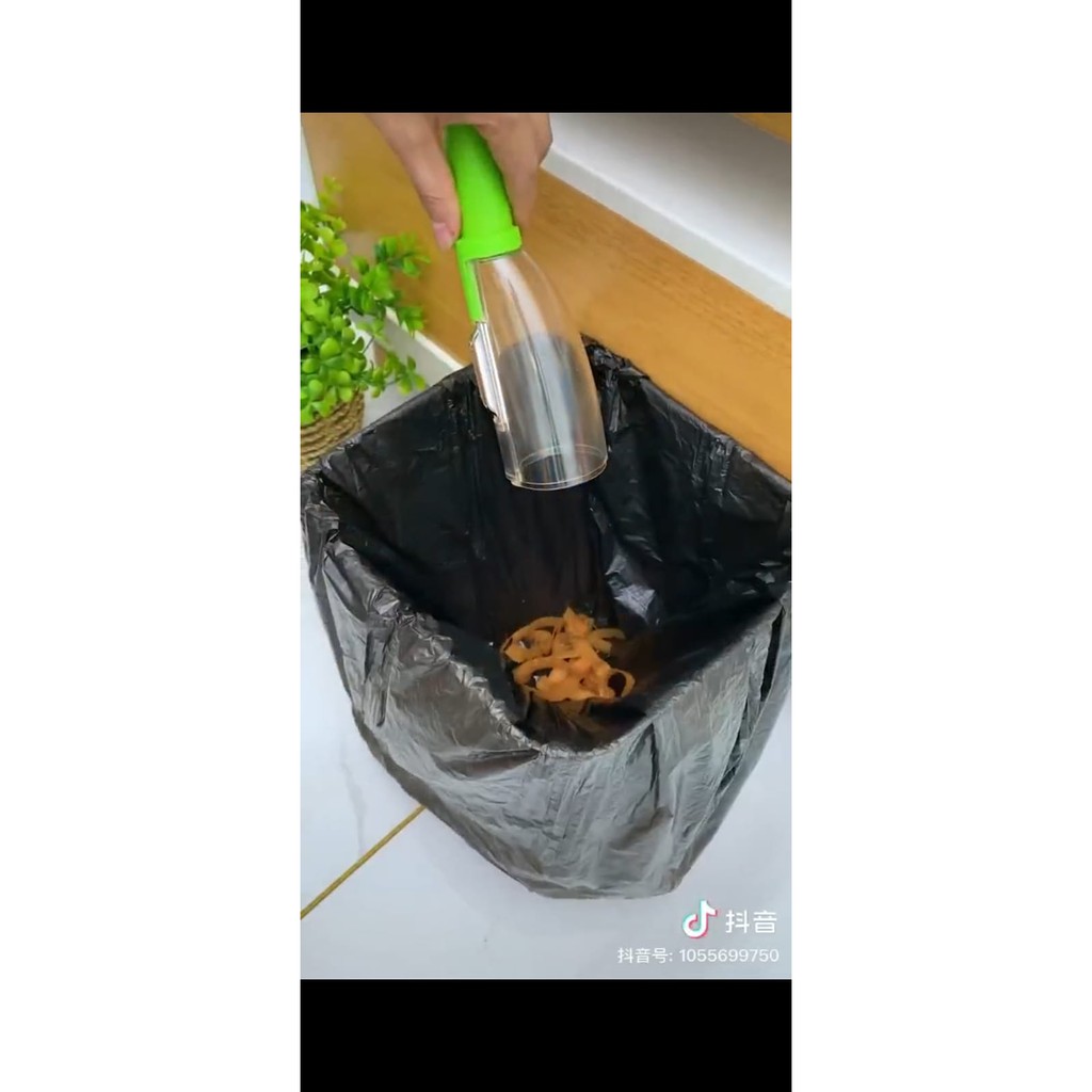 Pisau Kupas Buah Dan Sayur Model Tabung / Pisau Kupas Dengan Tempat Sampah / Peeler Serbaguna