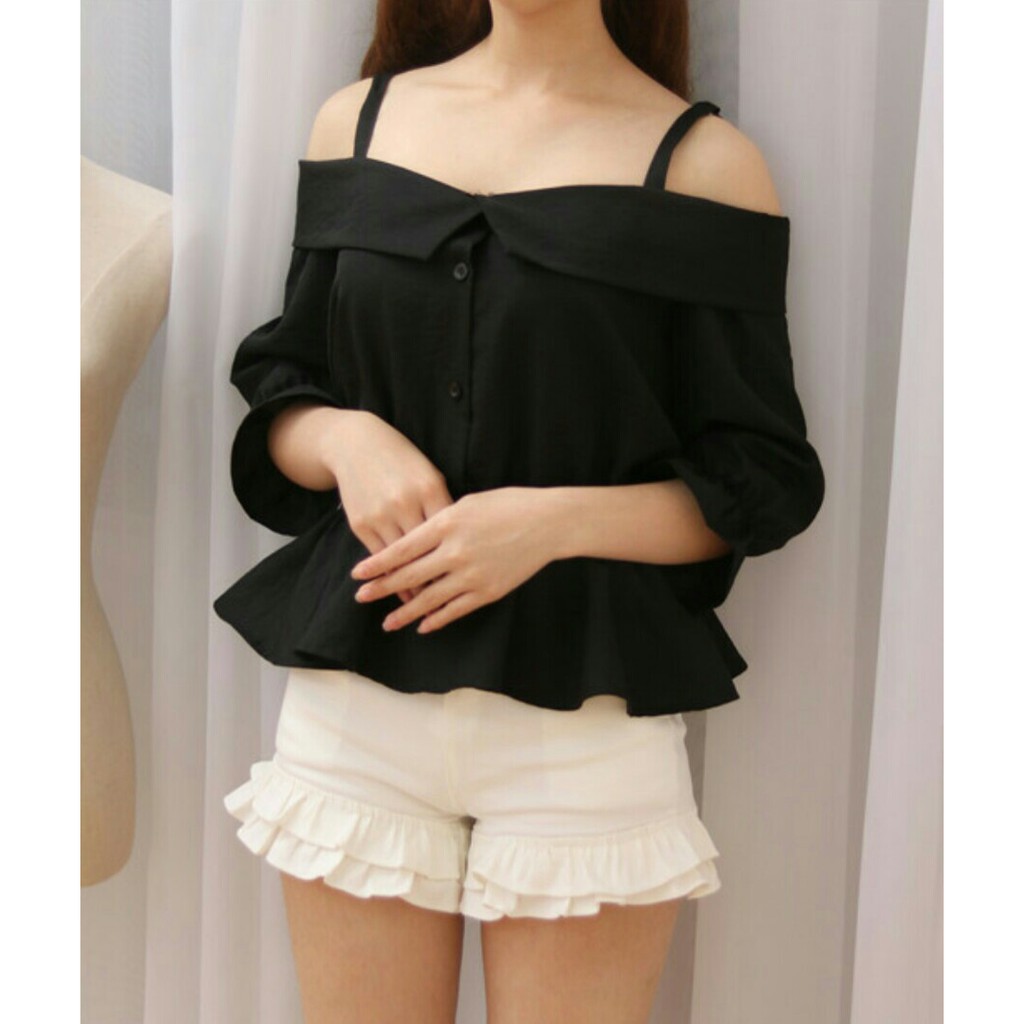 [lisan top RO] Blouse Wanita Twiscont varian warna