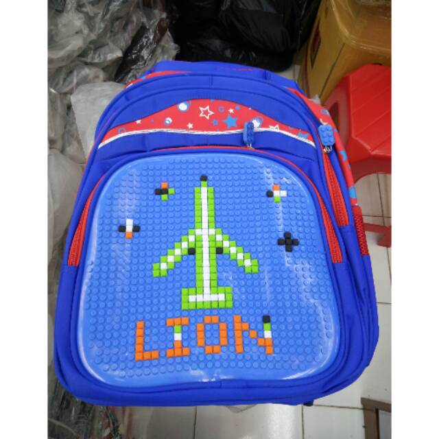 Tas Ransel kreasi lego