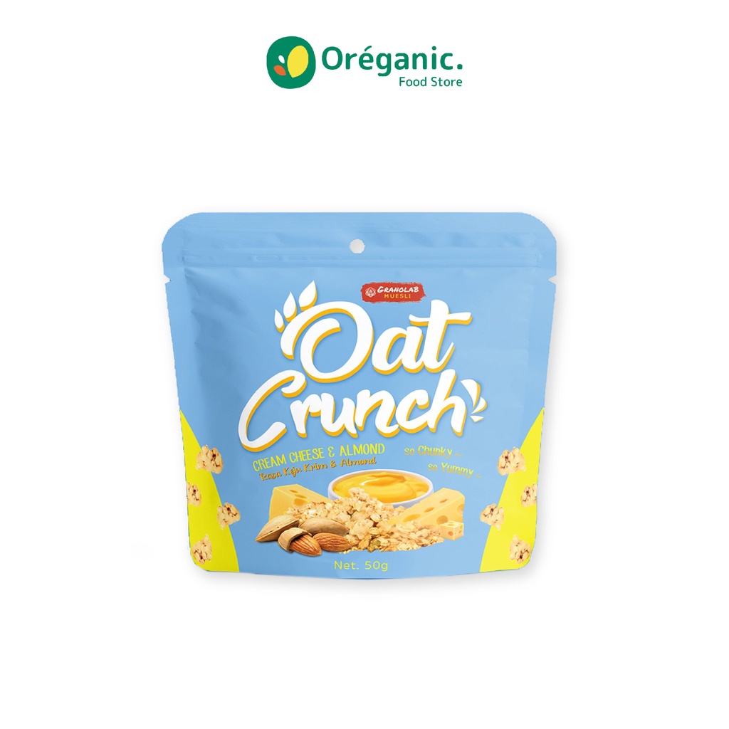 

Oat Crunch Cream Cheese Almond 50gr