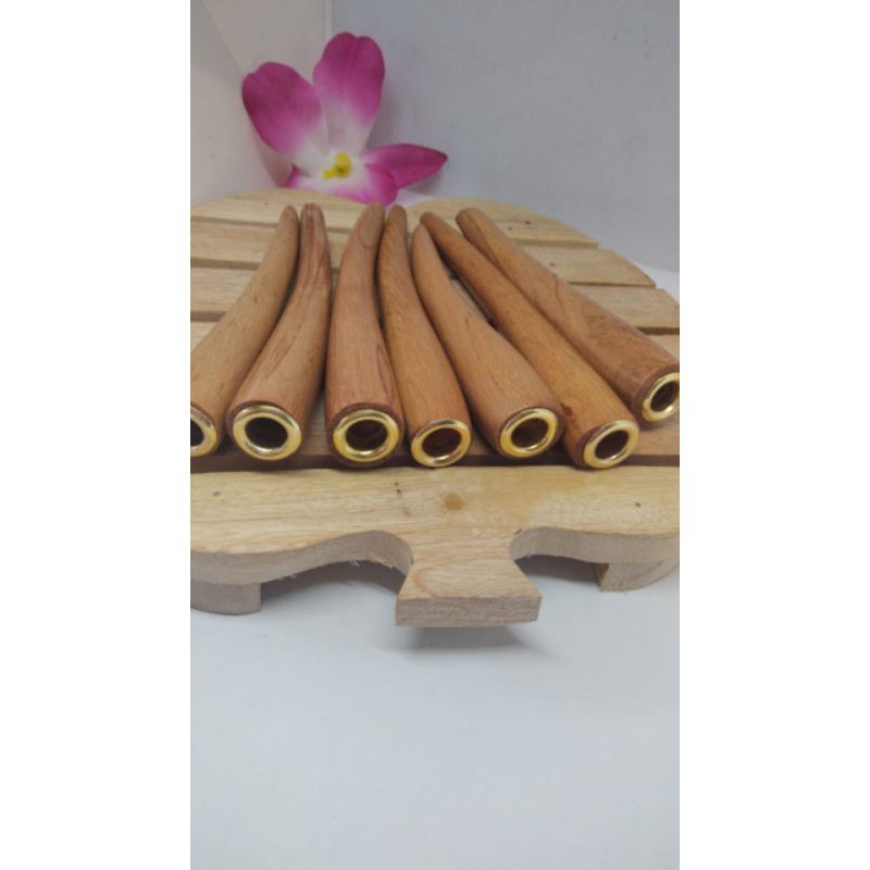 Once pipa rokok cangklong kayu stigi laut