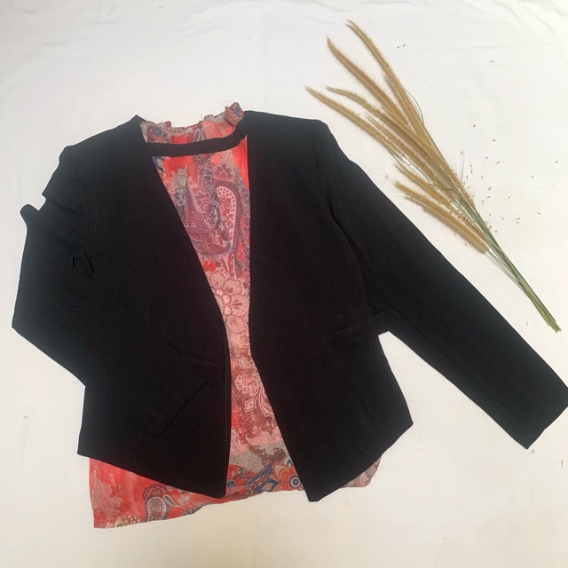 Blazer Raspberry + inner batik