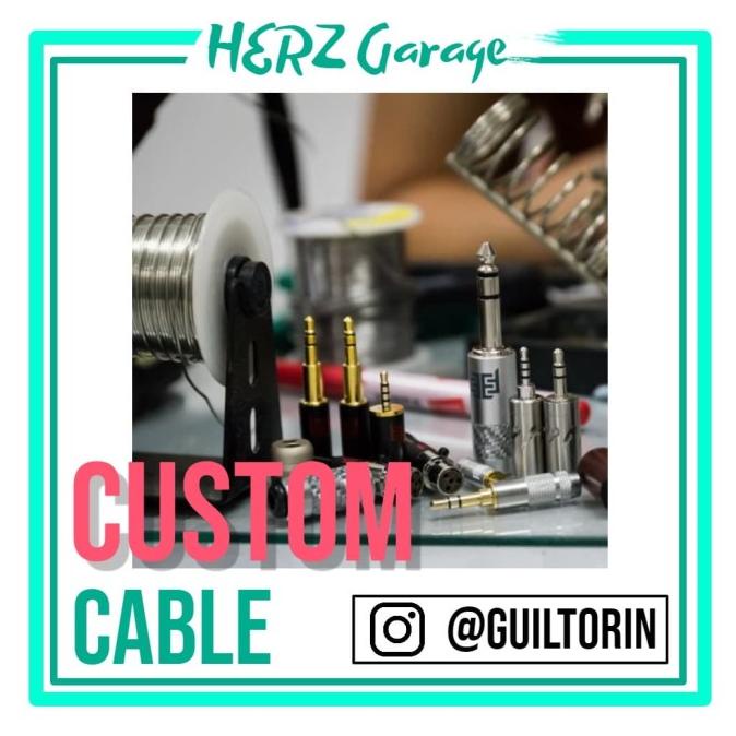 Custom Cable & Modifikasi For Headphone Earphone Iem Mmcx 2Pin Earbud