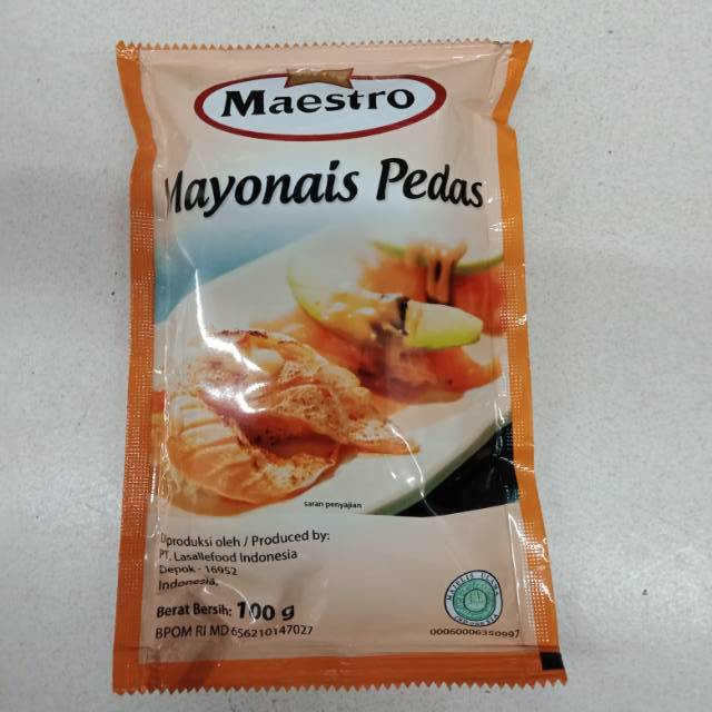 

Maestro mayonais pedas 100gram