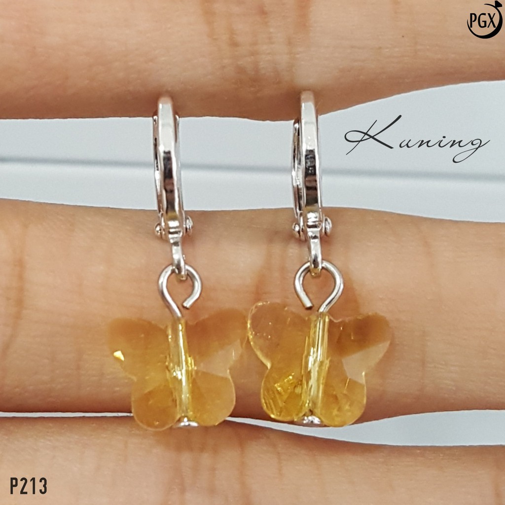 PGX Anting Jepit Xuping Lapis Emas Aksesoris Perhiasan Premium - P213