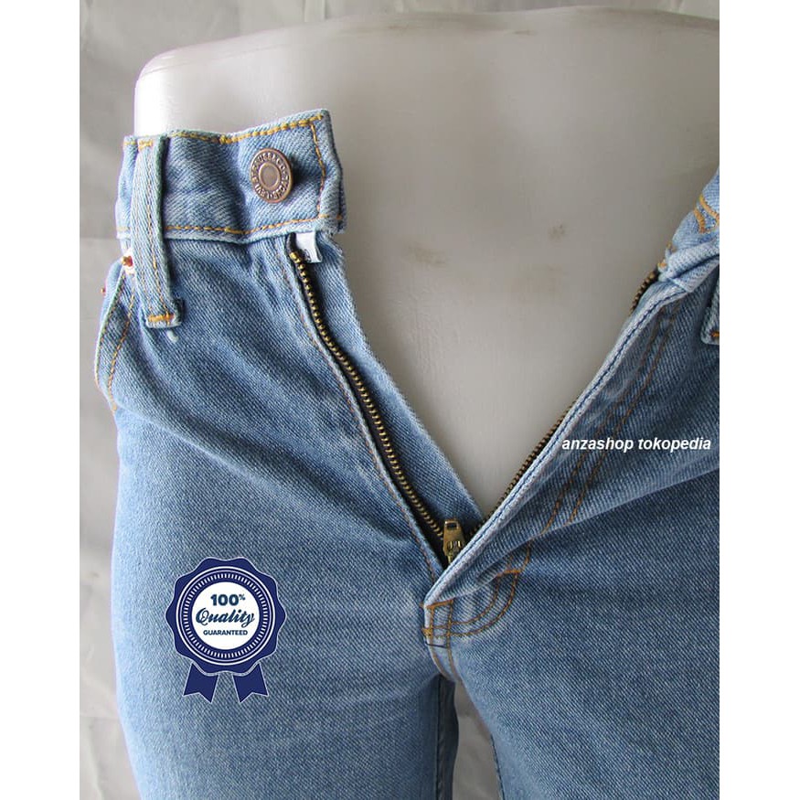 CELANA PRIA PANJANG ORIGINAL Celana Jeans Denim Bandung ANZ Standar/Regular BioBlitz 27-32 CO JEANS